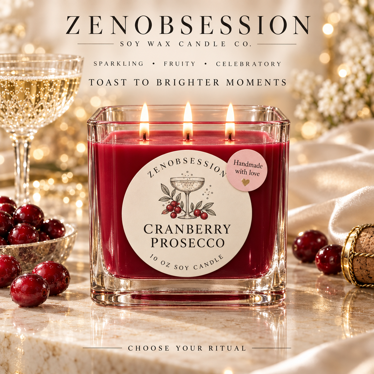 Cranberry Prosecco